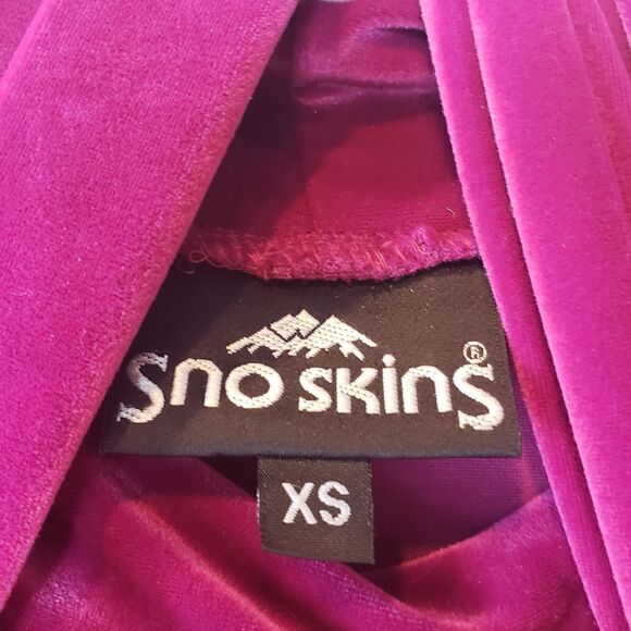SNO SKINS Long Sleeve Velvet Turtleneck - Picture 5 of 7